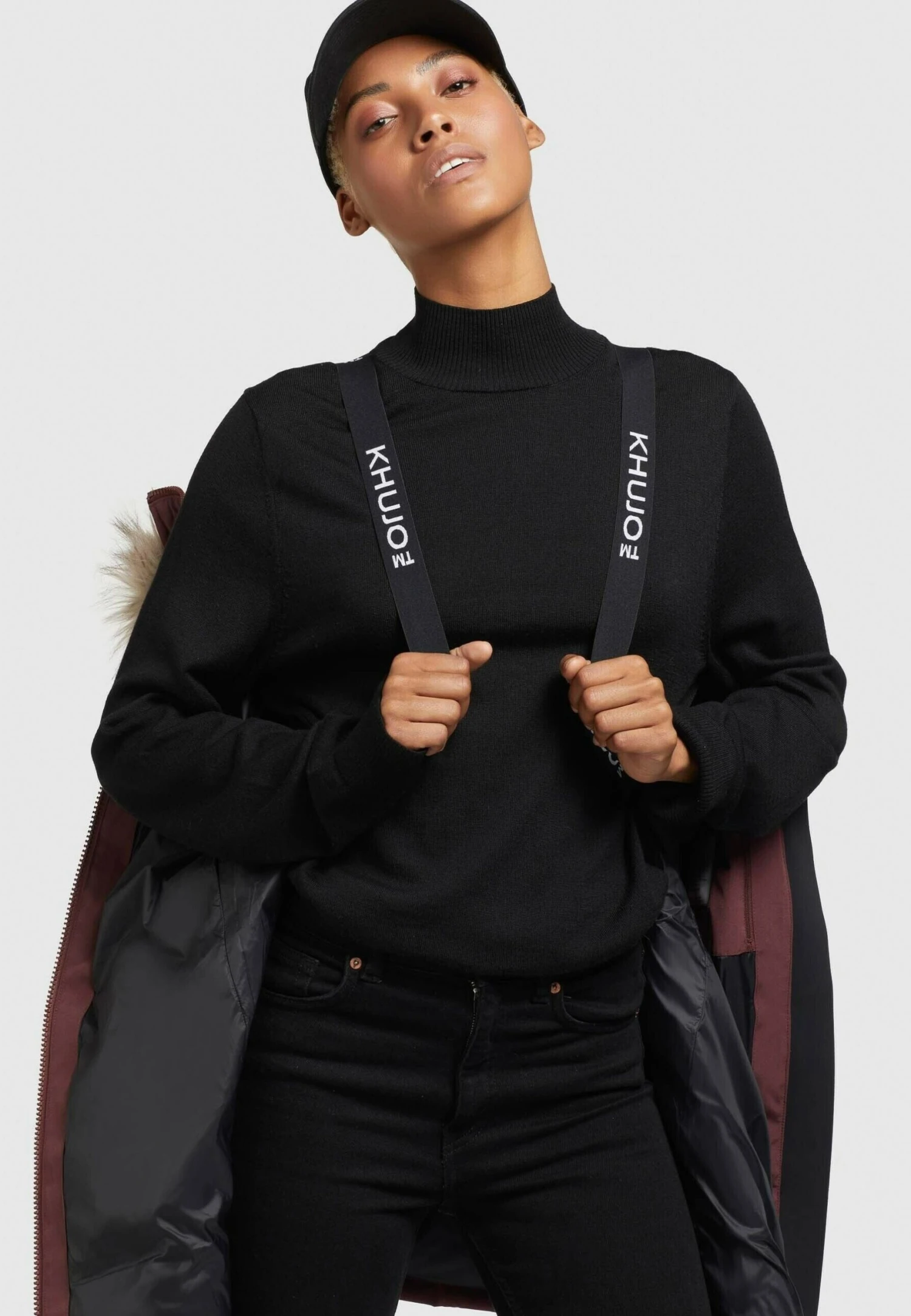 Khujo ClorenCappotto InvernaleDunkelrot Donna Cappotti KH121U158-G11 6 Khujo ClorenCappotto InvernaleDunkelrot Donna Cappotti KH121U158-G11 - immagine 6