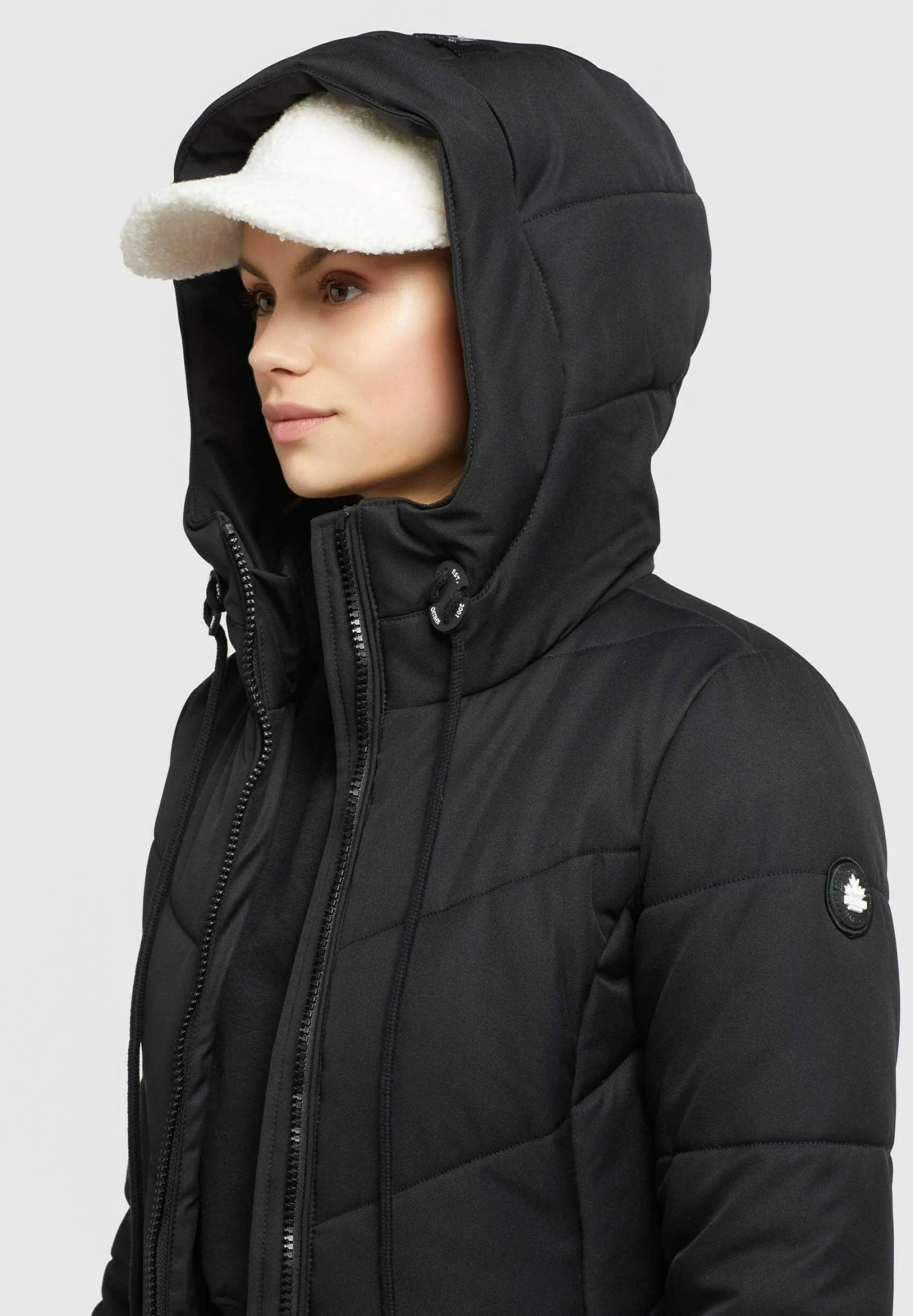 Khujo Aribay3 StructuredCappotto InvernaleSchwarz Donna Cappotti KH121U142-Q11 4 Khujo Aribay3 StructuredCappotto InvernaleSchwarz Donna Cappotti KH121U142-Q11 - immagine 4