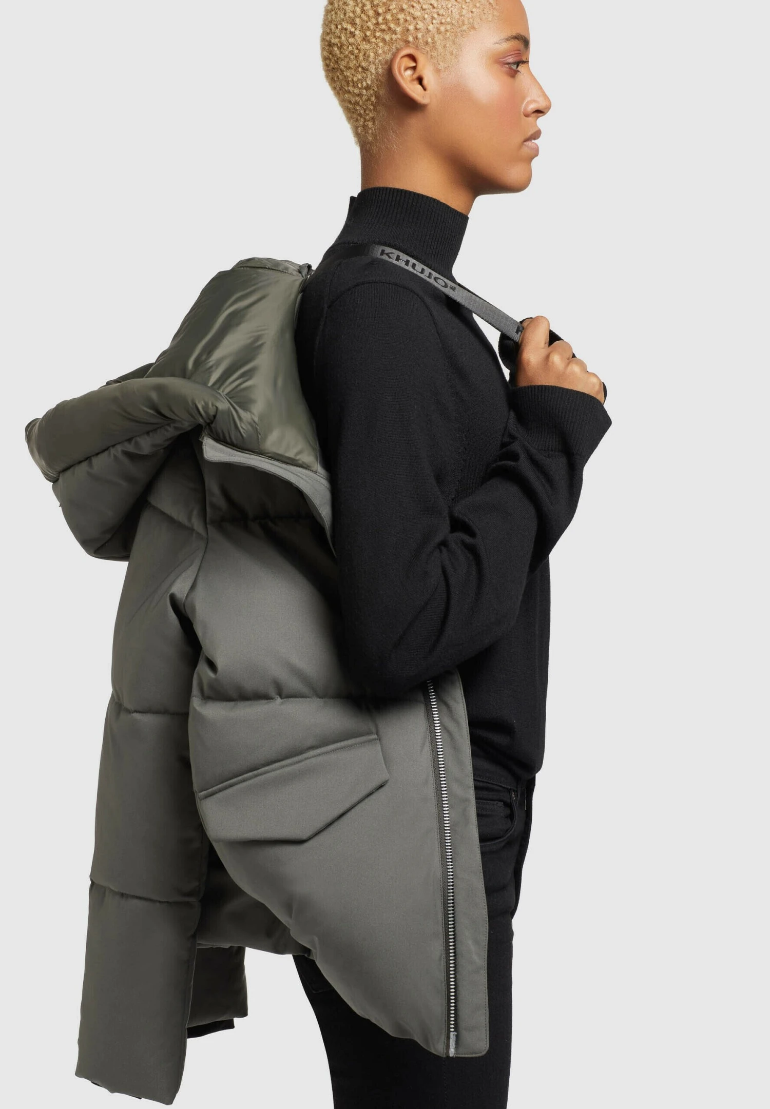 Khujo JapuraGiacca InvernaleDunkeloliv Donna Giacche E Blazer KH121U167-N11 5 Khujo JapuraGiacca InvernaleDunkeloliv Donna Giacche E Blazer KH121U167-N11 - immagine 5