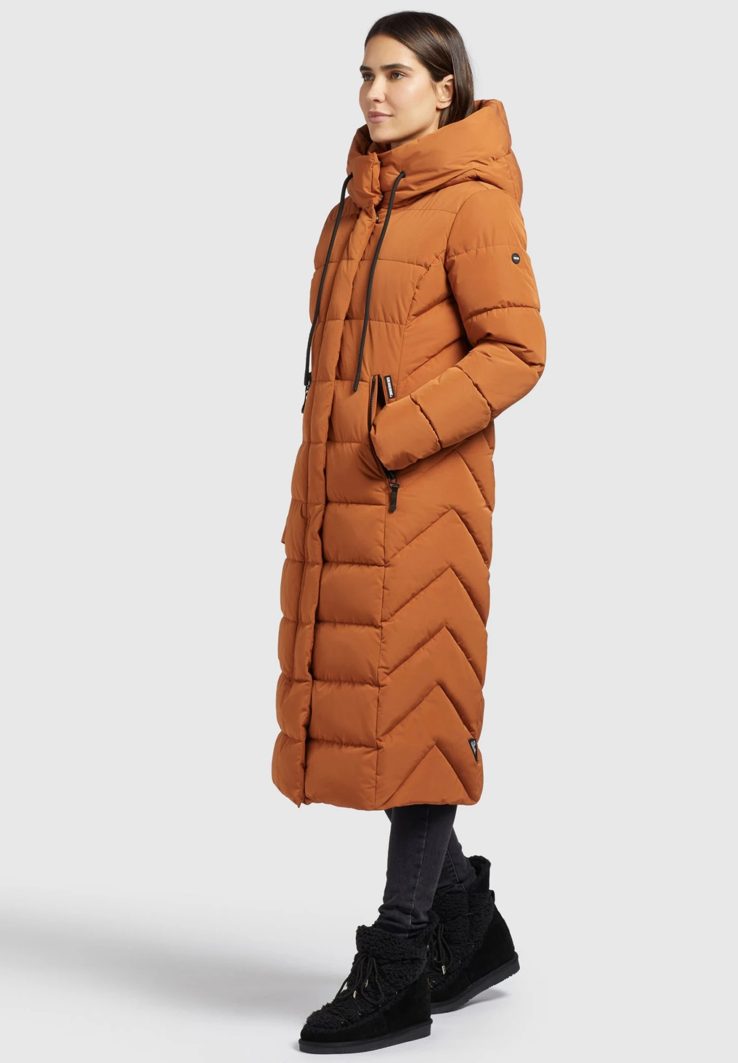 Khujo TynseCappotto InvernaleOrangebraun Donna Cappotti KH121U1B3-H11 2 Khujo TynseCappotto InvernaleOrangebraun Donna Cappotti KH121U1B3-H11 - immagine 2