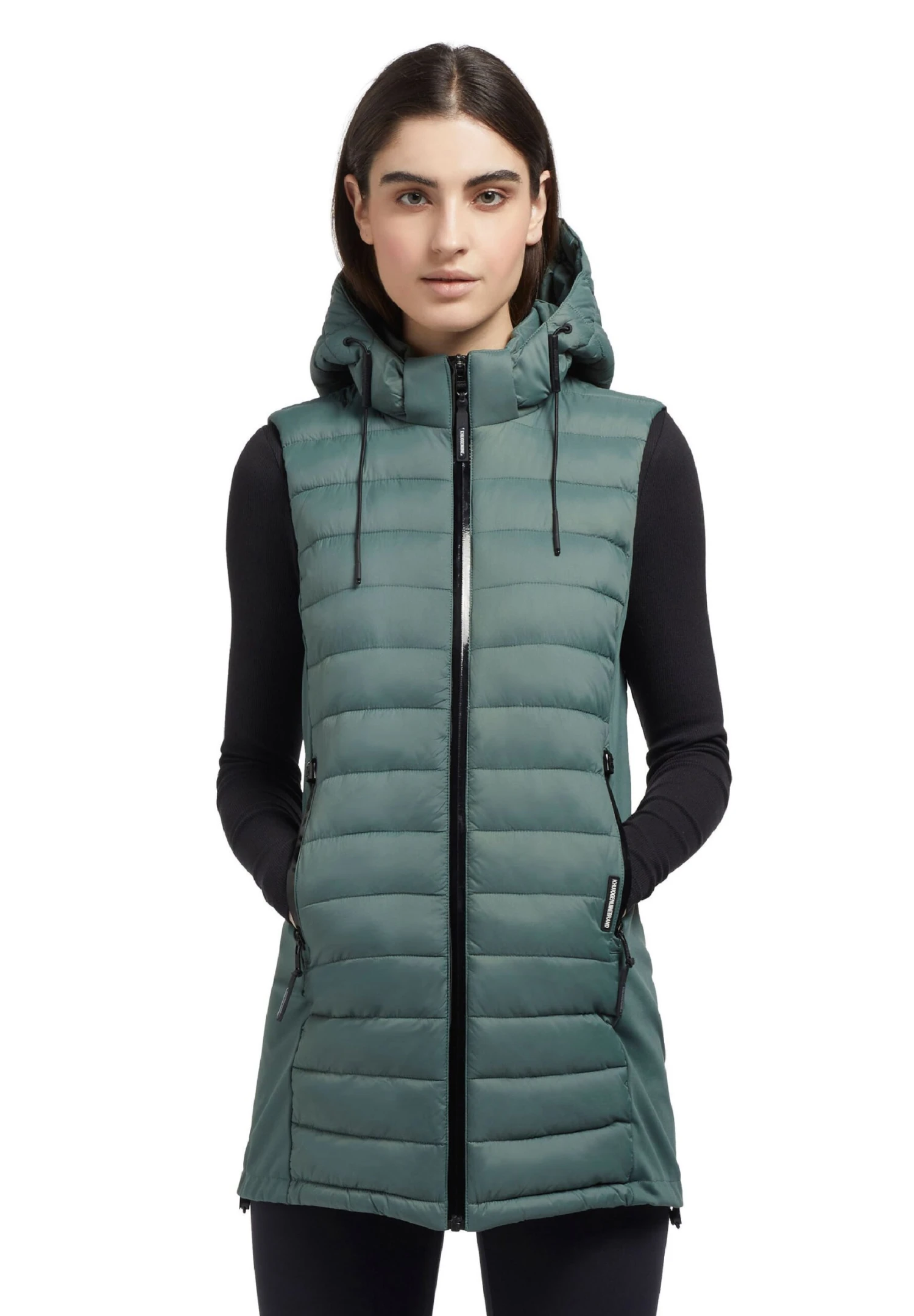 Khujo Weste Becca MattSmanicatoKupfergrün Donna Giacche E Blazer KH121U18P-L11 6 Khujo Weste Becca MattSmanicatoKupfergrün Donna Giacche E Blazer KH121U18P-L11 - immagine 6