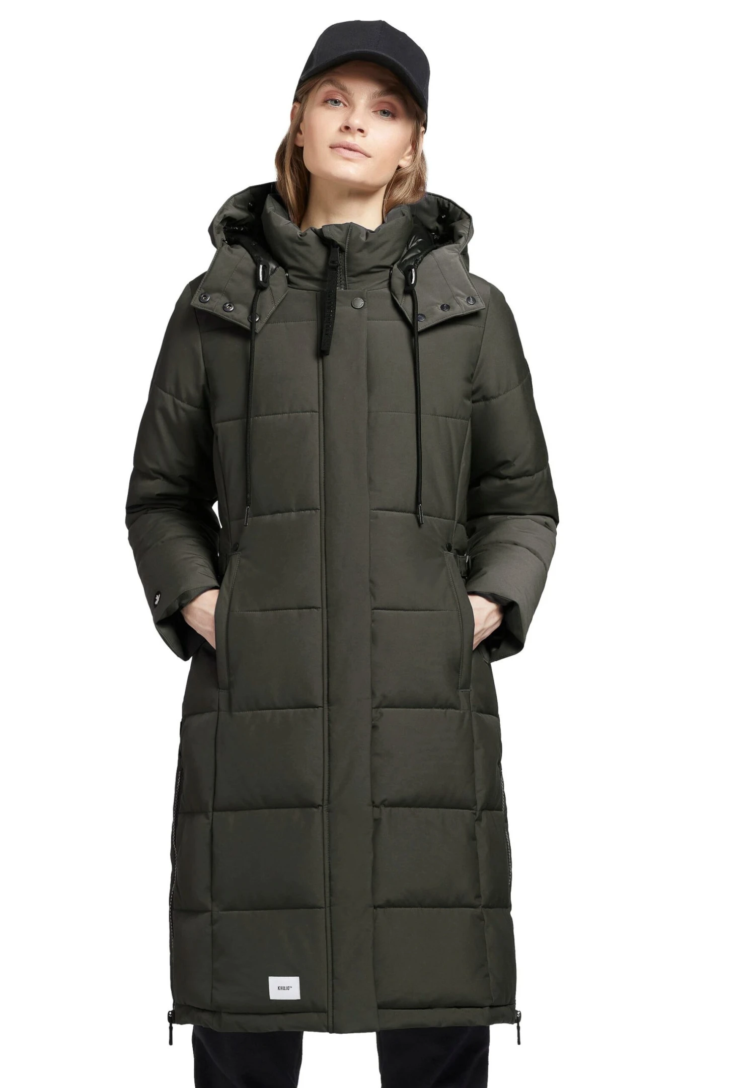 Khujo ClivCappotto CortoDunkeloliv Donna Cappotti KH121U15G-N11 8 Khujo ClivCappotto CortoDunkeloliv Donna Cappotti KH121U15G-N11 - immagine 8