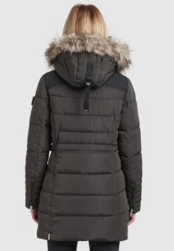 Khujo Amaray2 - Cappotto Invernale - Dunkelgrau -Khujo Negozio di alimentari 07086b50edc5405da1a8d8dffe0c2995