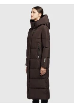 Khujo Soulani2Cappotto InvernaleDunkelbraun Donna Cappotti KH121U19Q-O11 -Khujo Negozio di alimentari 0a2c7367df464a288d076eb415930390