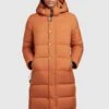 Khujo Corinna MattCappotto InvernaleOrangebraun Donna Cappotti KH121U146-H11