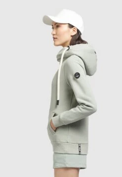 Khujo RhabeaFelpa Con CappuccioBlassgrün Donna Felpe KH121J077-M11 -Khujo Negozio di alimentari 0c950b03014f4f2c81491ef6d461f007