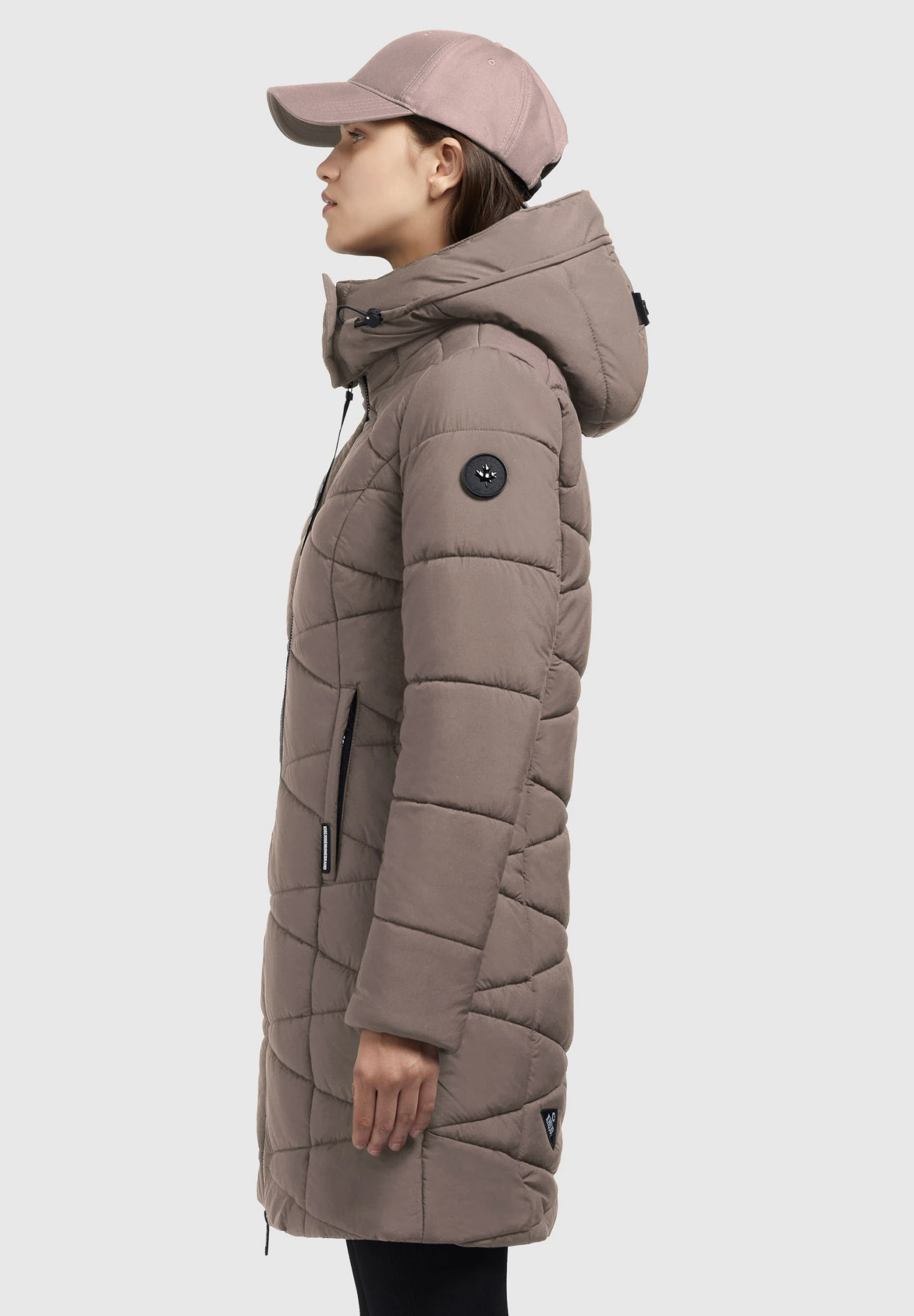 Khujo Fitt2 LightCappotto InvernaleTaupe Donna Cappotti KH121U1DB-C11 6 Khujo Fitt2 LightCappotto InvernaleTaupe Donna Cappotti KH121U1DB-C11 - immagine 6