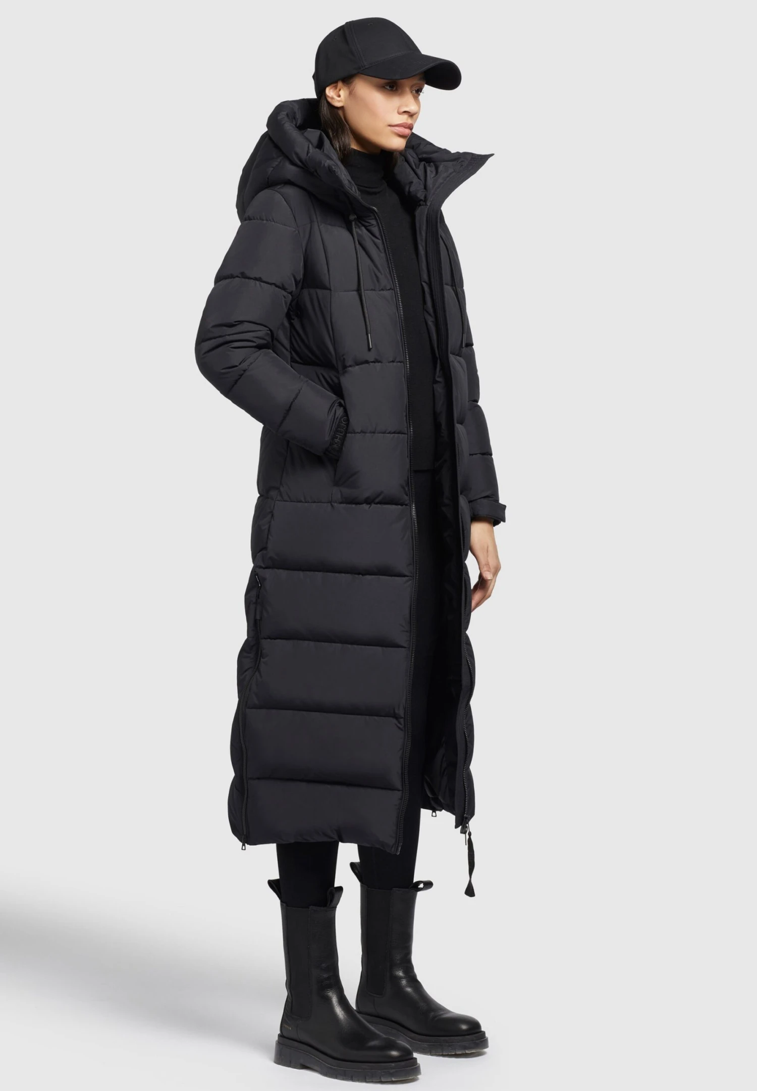 Khujo DeriaCappotto InvernaleSchwarz Donna Cappotti KH121U1CI-Q11 7 Khujo DeriaCappotto InvernaleSchwarz Donna Cappotti KH121U1CI-Q11 - immagine 7