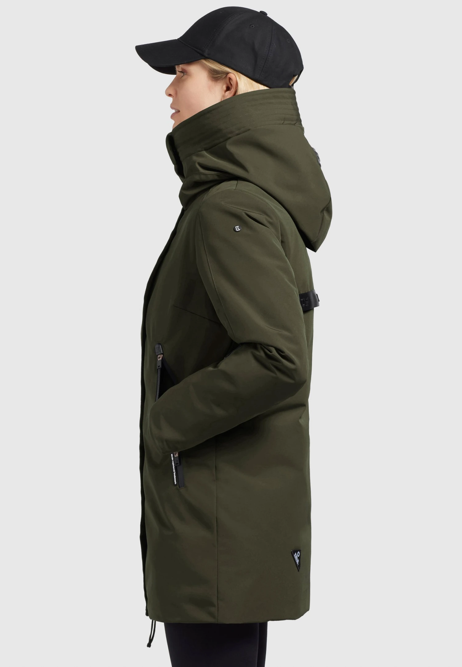 Khujo Viona4Cappotto InvernaleDunkelgrün Donna Cappotti KH121U1CS-M11 6 Khujo Viona4Cappotto InvernaleDunkelgrün Donna Cappotti KH121U1CS-M11 - immagine 6