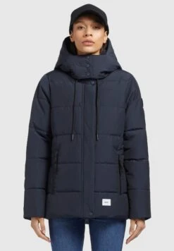 Khujo CineCappotto InvernaleDunkelblau Donna Cappotti KH121U1BT-K11