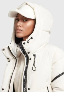 Khujo Sonje 4Cappotto InvernaleWeiß Donna Cappotti KH121U149-A11 -Khujo Negozio di alimentari 11303866d8084082a328154e501db748
