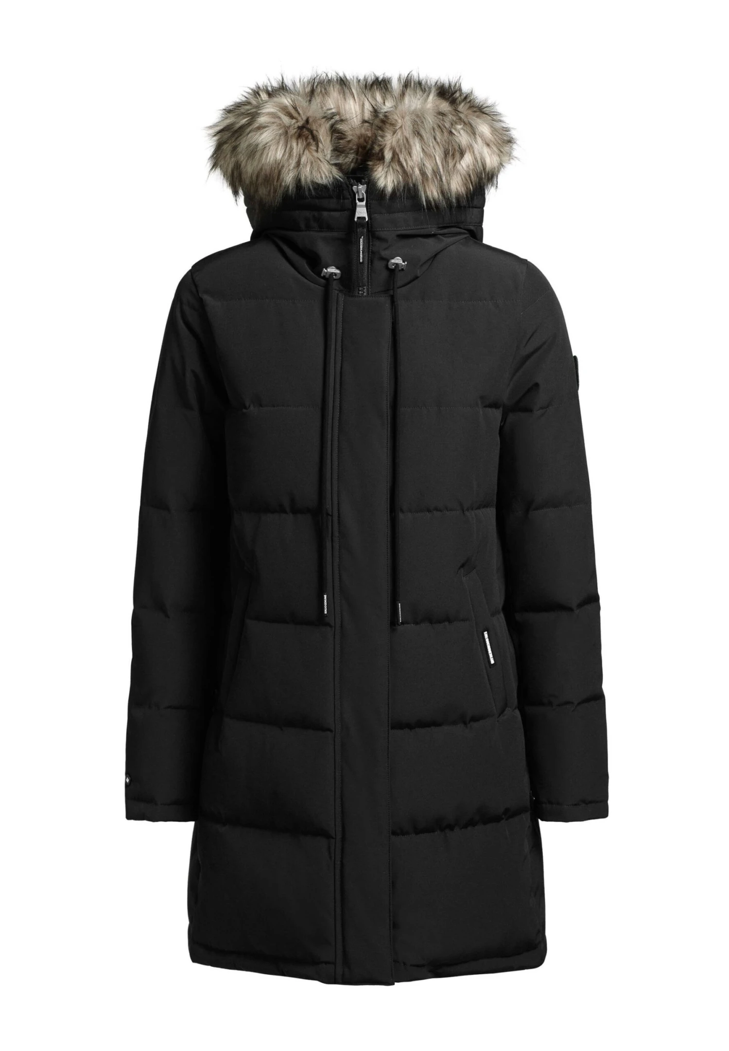 Khujo ClorenCappotto InvernaleSchwarz Donna Cappotti KH121U158-Q11 8 Khujo ClorenCappotto InvernaleSchwarz Donna Cappotti KH121U158-Q11 - immagine 8