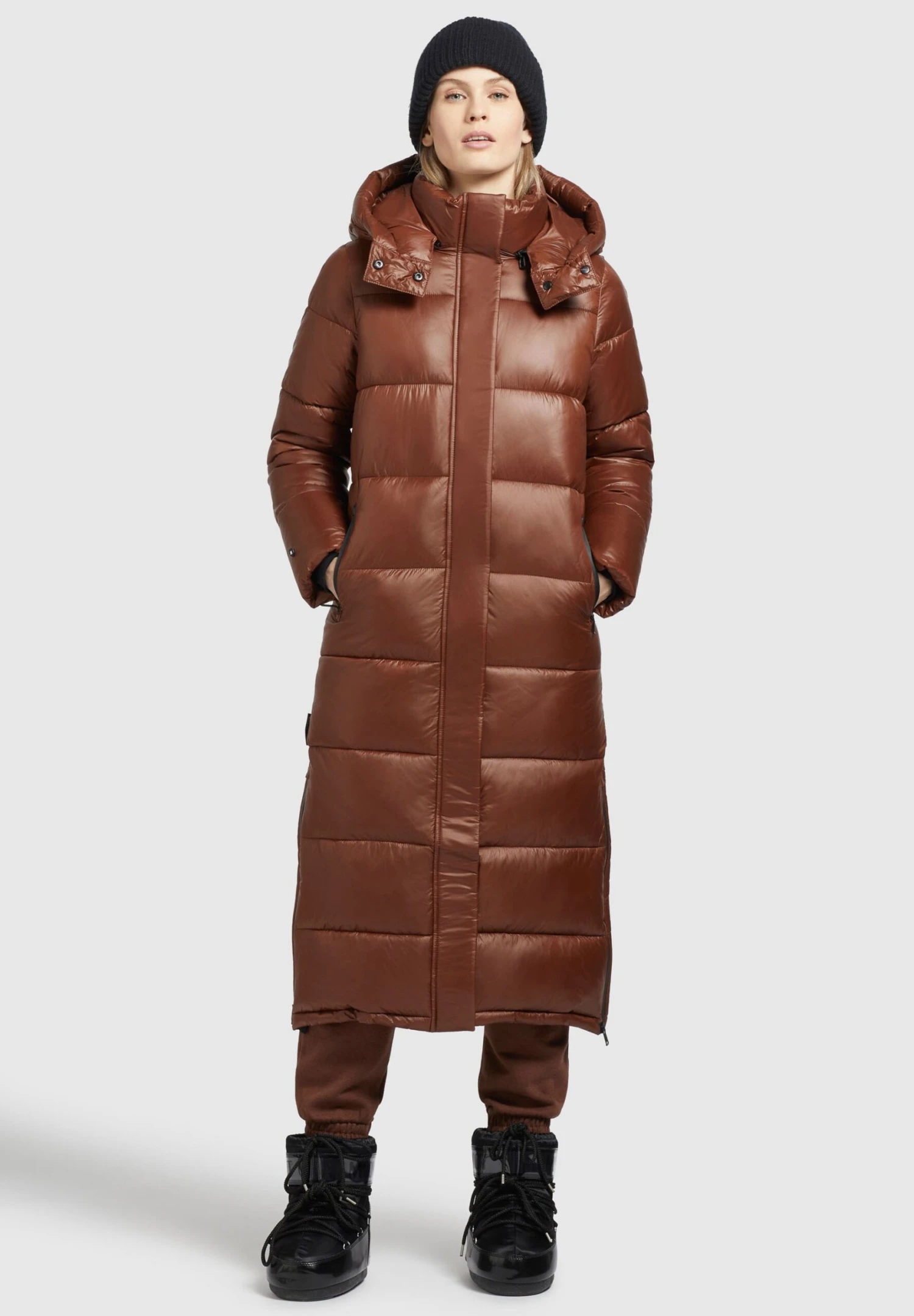 Khujo Emoria ShinyCappotto InvernaleKastanie Donna Cappotti KH121U17O-O11 4 Khujo Emoria ShinyCappotto InvernaleKastanie Donna Cappotti KH121U17O-O11 - immagine 4