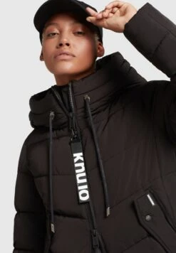 Khujo Ayleena2Cappotto InvernaleSchwarz Donna Cappotti KH121U13Z-Q11 -Khujo Negozio di alimentari 1711dadc7a0b487e836c67a6fbb293b6