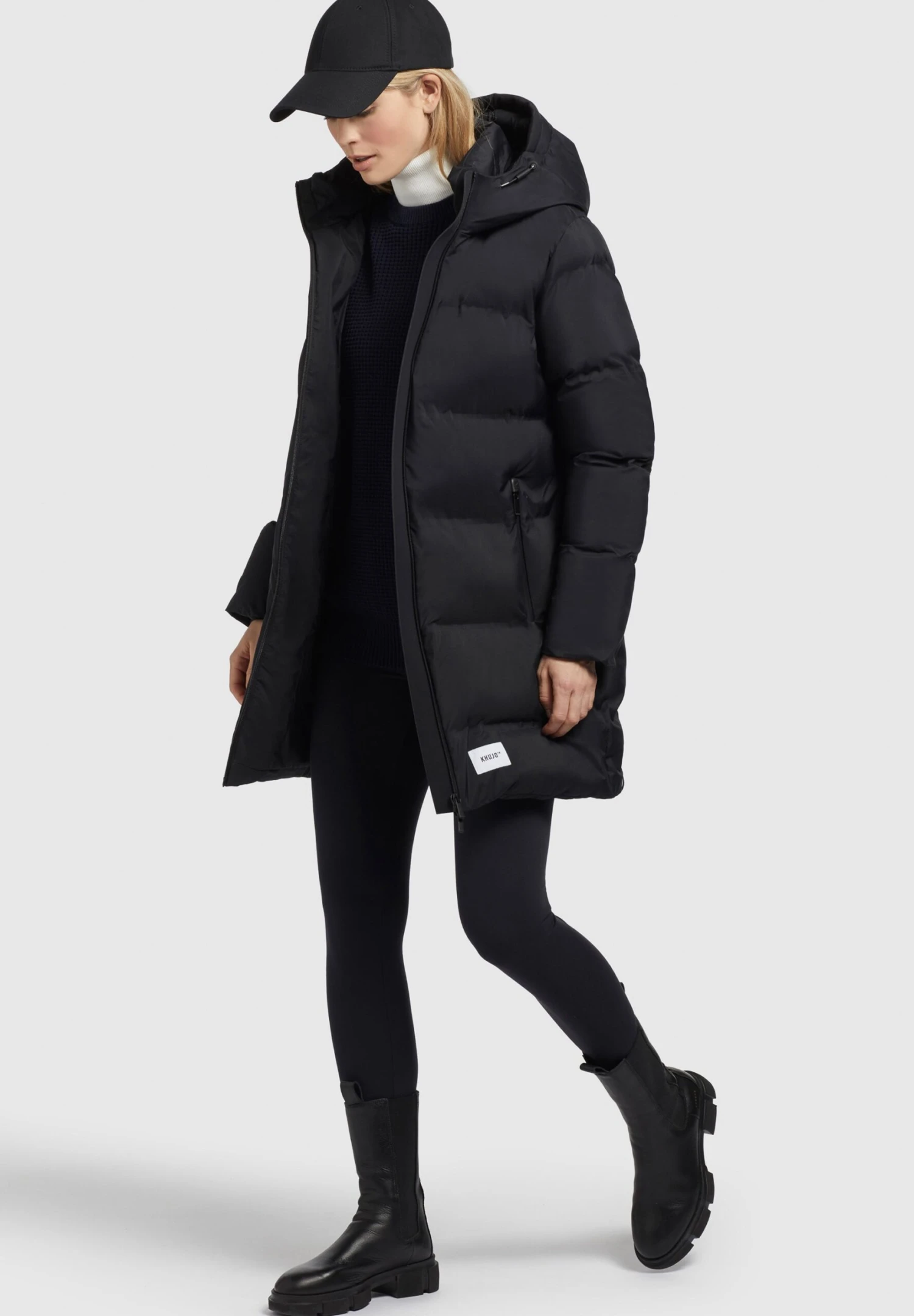 Khujo Dido2Cappotto InvernaleSchwarz Donna Cappotti KH121U1D8-Q11 6 Khujo Dido2Cappotto InvernaleSchwarz Donna Cappotti KH121U1D8-Q11 - immagine 6