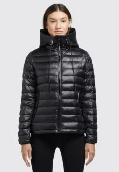 Khujo Lovina4 ShinyGiacca Da Mezza StagioneSchwarz Donna Giacche E Blazer KH121U18J-Q11