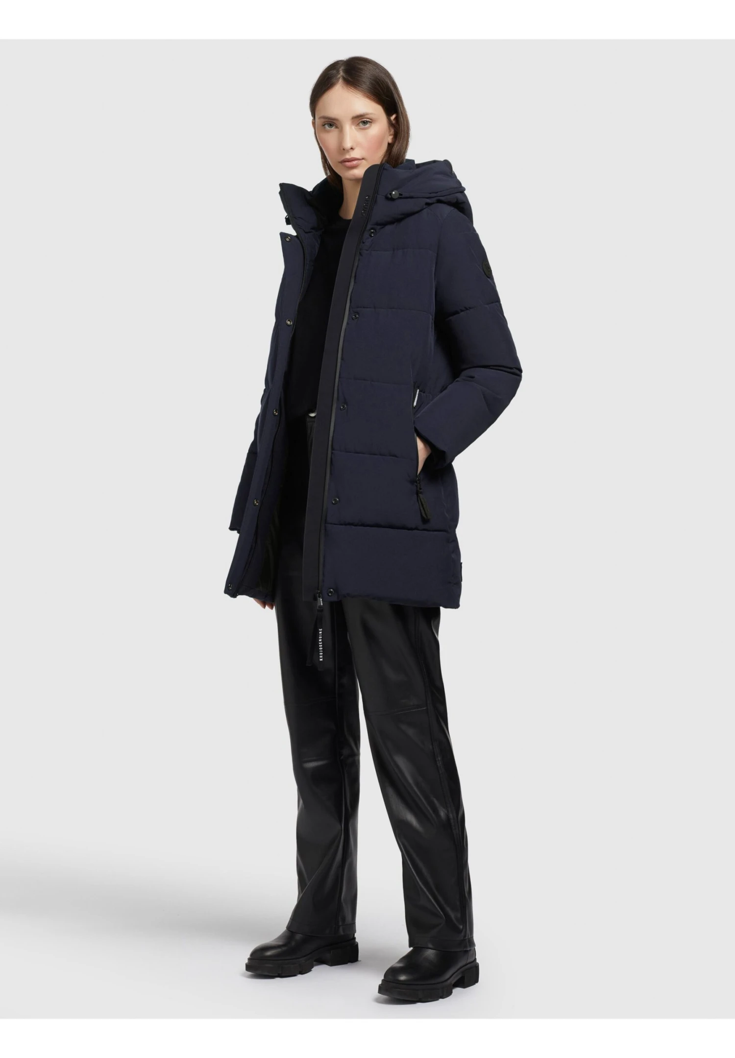 Khujo Weter - Cappotto Invernale - Dunkelblau 2 Khujo Weter - Cappotto Invernale - Dunkelblau - immagine 2