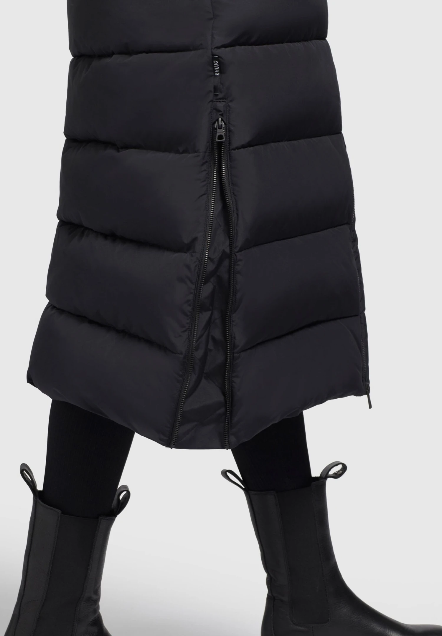 Khujo DeriaCappotto InvernaleSchwarz Donna Cappotti KH121U1CI-Q11 5 Khujo DeriaCappotto InvernaleSchwarz Donna Cappotti KH121U1CI-Q11 - immagine 5