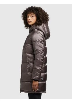 Khujo Word SatinCappotto InvernaleTaupe Donna Cappotti KH121U157-B11 -Khujo Negozio di alimentari 18b451c112514543b7d890438732e479