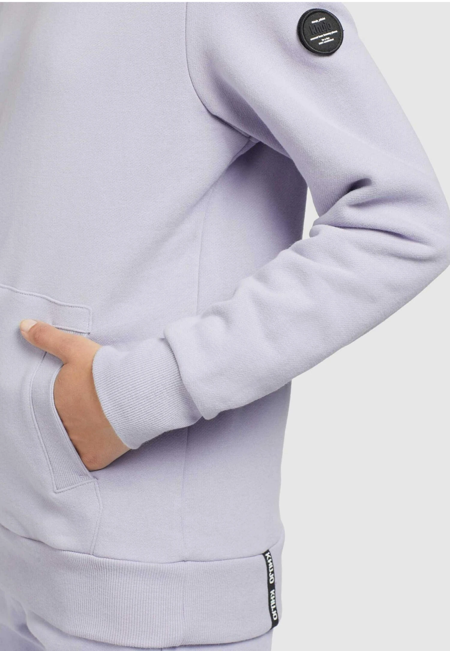 Khujo RhabeaFelpa Con CappuccioFlieder Donna Felpe KH121J077-I11 4 Khujo RhabeaFelpa Con CappuccioFlieder Donna Felpe KH121J077-I11 - immagine 4