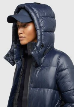 Khujo Emoria ShinyCappotto InvernaleDunkelblau Donna Cappotti KH121U17O-K11 -Khujo Negozio di alimentari 197a8eb752b946958d19dc2d7990f5d8