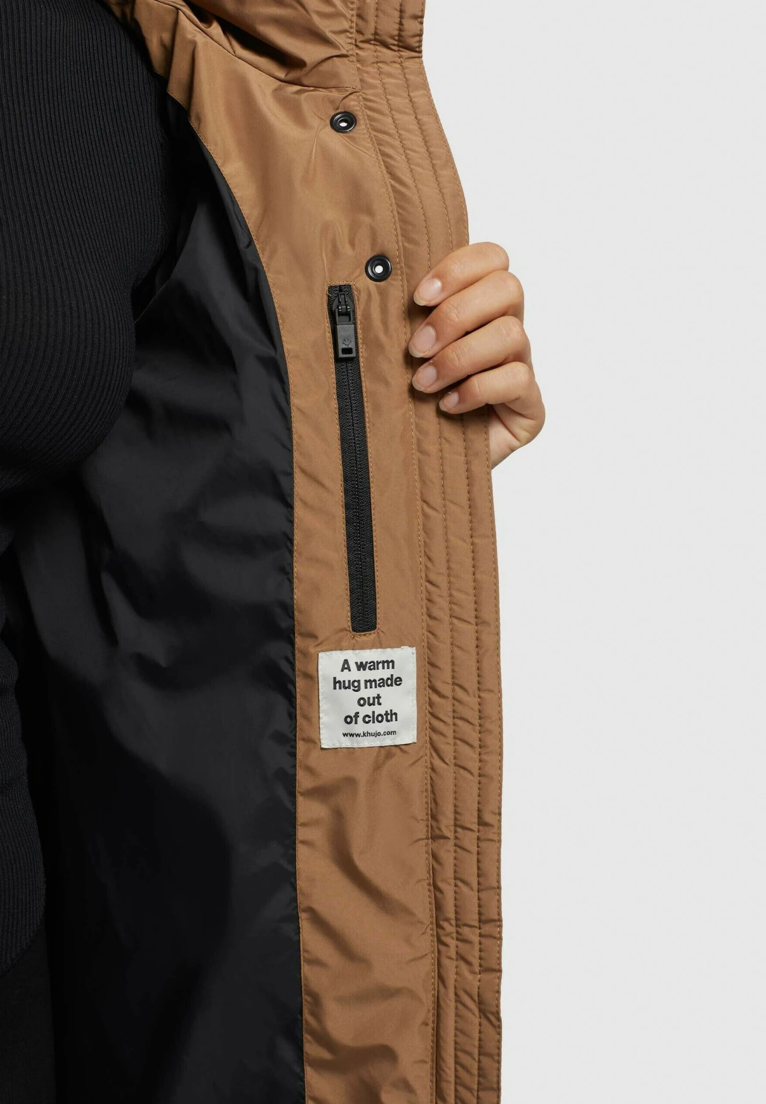 Khujo Jordis4Cappotto InvernaleHellbraun Donna Cappotti KH121U1DK-O11 5 Khujo Jordis4Cappotto InvernaleHellbraun Donna Cappotti KH121U1DK-O11 - immagine 5