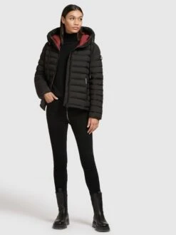 Khujo Lovina3 MattGiacca InvernaleSchwarz Donna Giacche E Blazer KH121U141-Q11 -Khujo Negozio di alimentari 1a570e245ff94a74b10d10622037f211