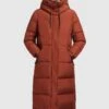 Khujo ShimantaCappotto InvernaleRotbraun Donna Cappotti KH121U1AJ-G11