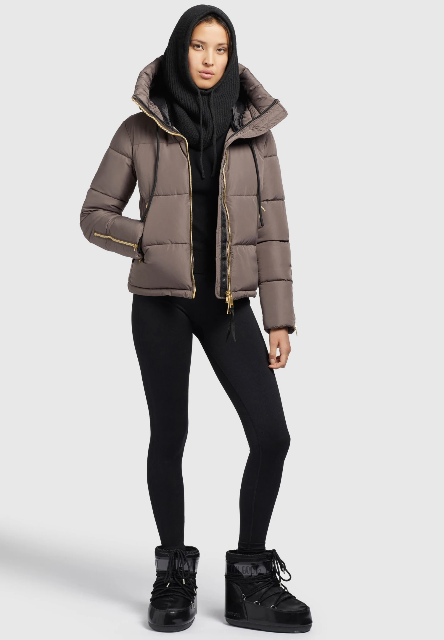 Khujo NeliGiacca InvernaleTaupe Donna Giacche E Blazer KH121U1DA-C11 2 Khujo NeliGiacca InvernaleTaupe Donna Giacche E Blazer KH121U1DA-C11 - immagine 2