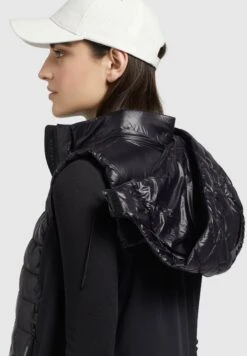 Khujo Fabia ShinySmanicatoSchwarz Donna Giacche E Blazer KH121U18F-Q11 -Khujo Negozio di alimentari 1ac2f7f4f3fc404aae131a67e8ba44a0