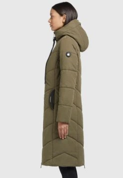 Khujo Aribay2 PeachedCappotto InvernaleKhaki Grün Donna Cappotti KH121U148-N11 -Khujo Negozio di alimentari 1b4c68acf9384ed79de5559ee4683994