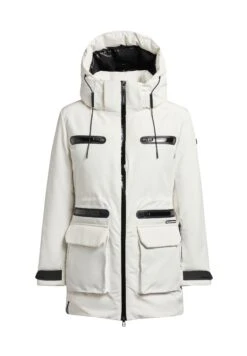 Khujo TalaParkaNaturweiß Donna Cappotti KH121U1CZ-A11 -Khujo Negozio di alimentari 1c45d484f5284b81821074bf28ca1c94