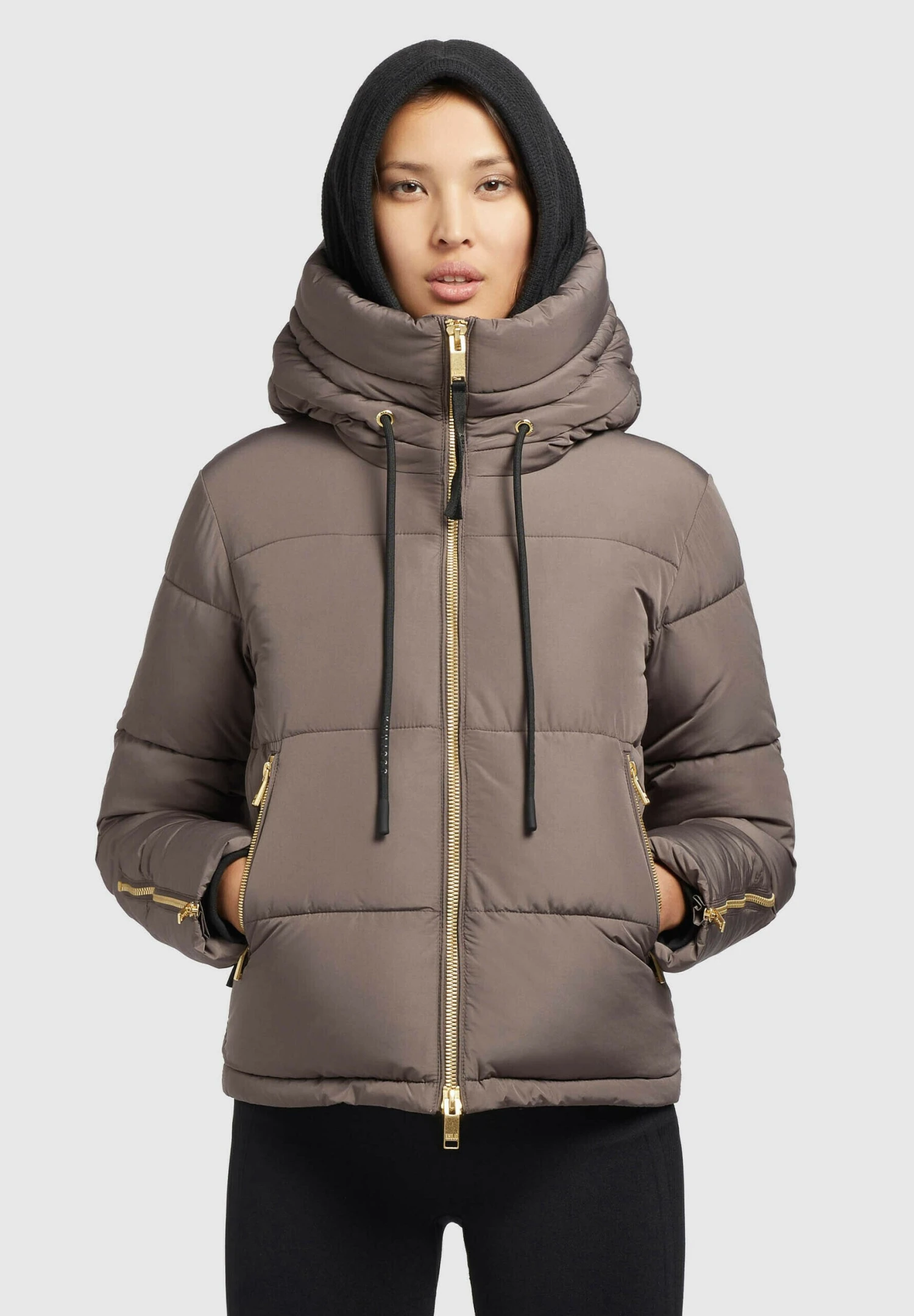 Khujo NeliGiacca InvernaleTaupe Donna Giacche E Blazer KH121U1DA-C11 1 Khujo NeliGiacca InvernaleTaupe Donna Giacche E Blazer KH121U1DA-C11