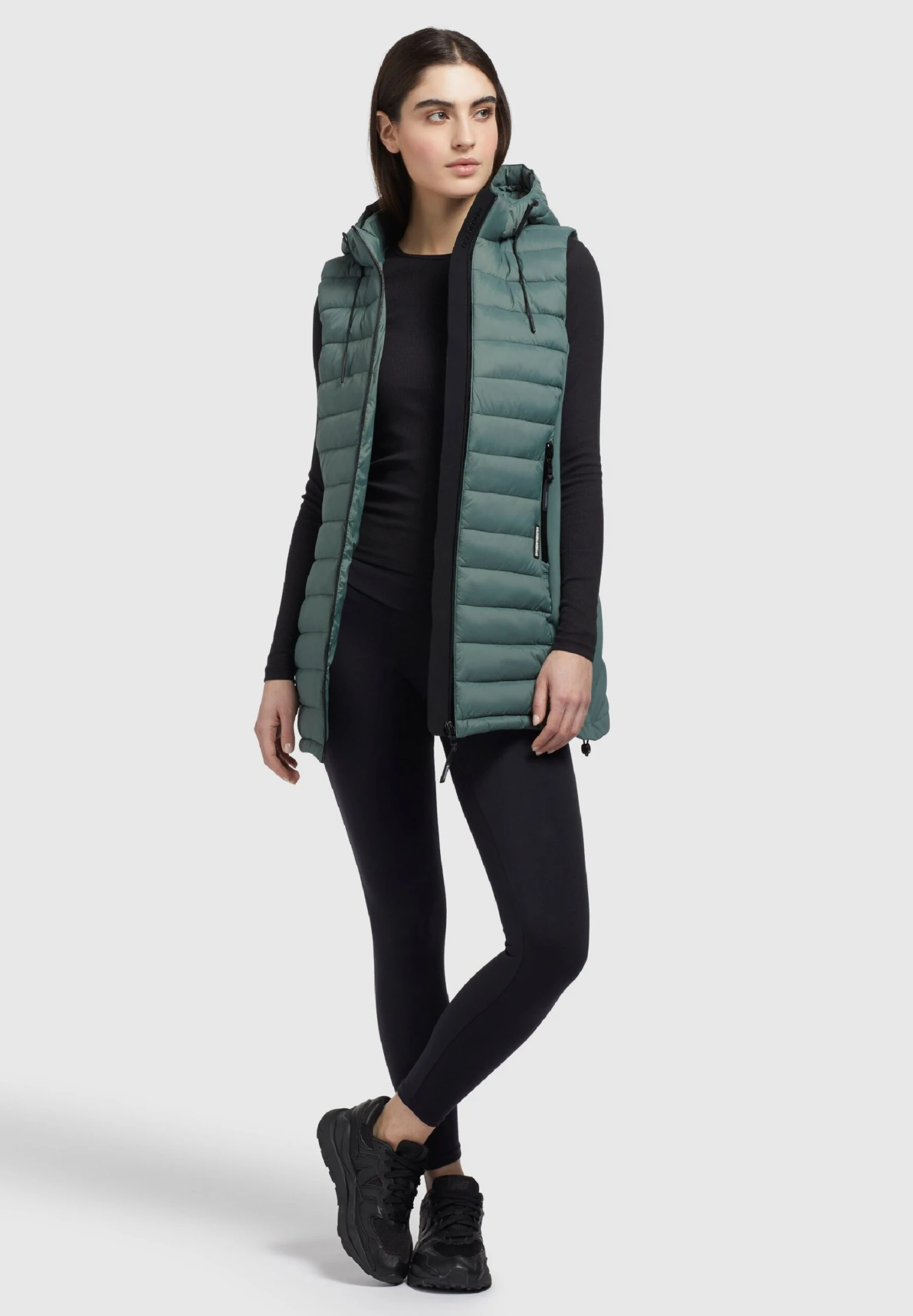 Khujo Weste Becca MattSmanicatoKupfergrün Donna Giacche E Blazer KH121U18P-L11 4 Khujo Weste Becca MattSmanicatoKupfergrün Donna Giacche E Blazer KH121U18P-L11 - immagine 4