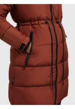 Khujo AureaCappotto InvernaleRotbraun Donna Cappotti KH121U1BA-G11 -Khujo Negozio di alimentari 20177ba10b844803a03553a05243ffb0