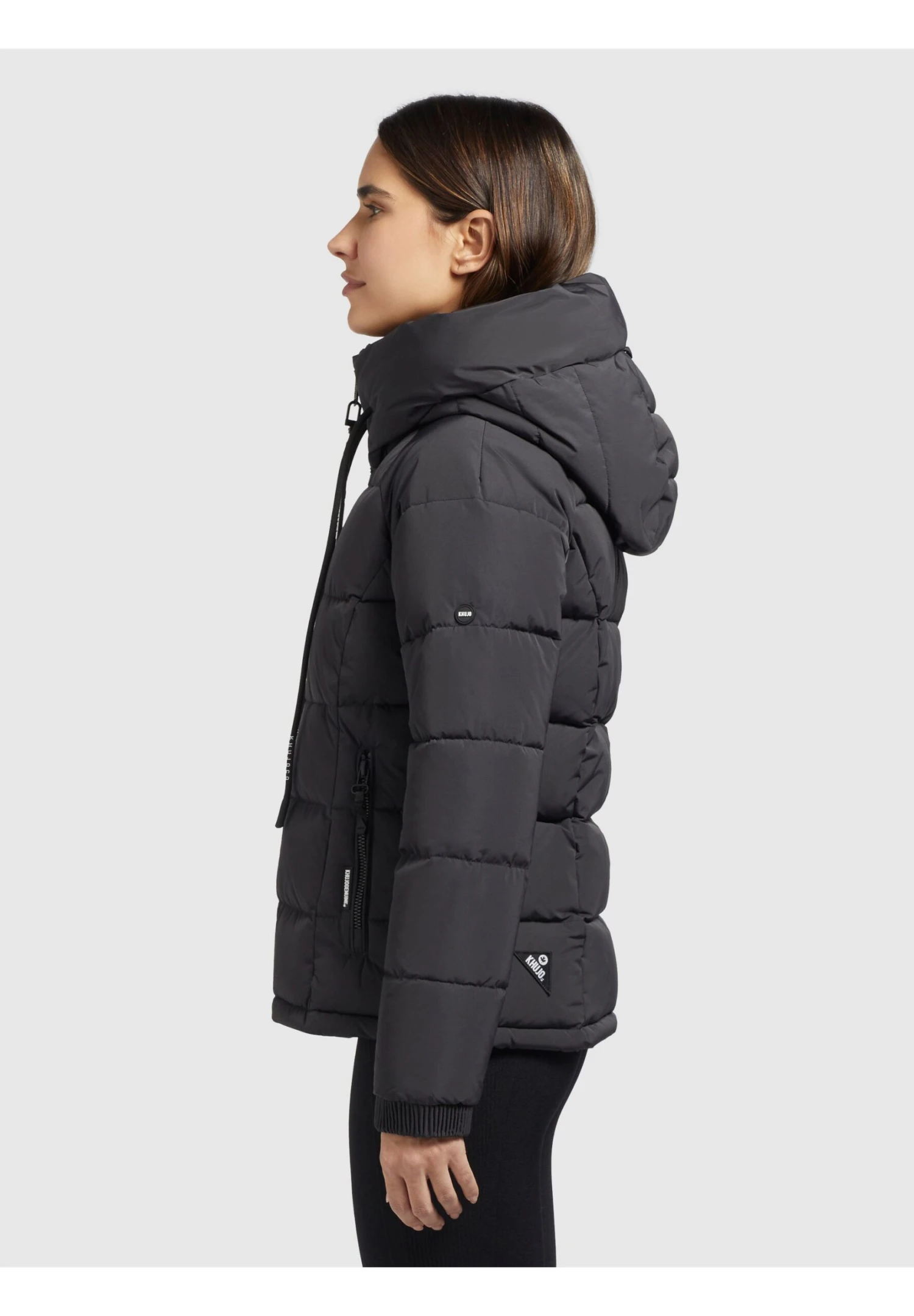 Khujo Urdia - Giacca Invernale - Dunkelgrau 6 Khujo Urdia - Giacca Invernale - Dunkelgrau - immagine 6