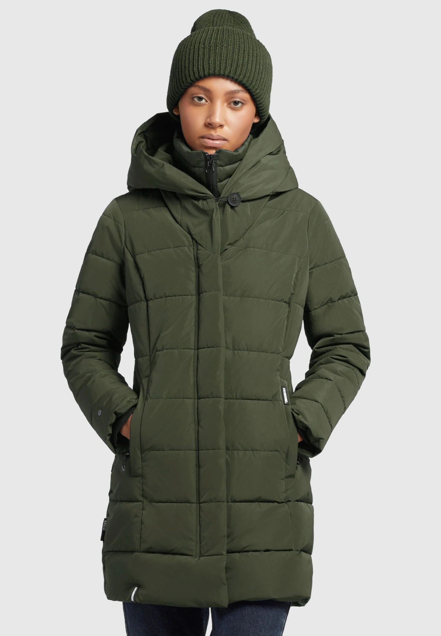 Khujo FloytCappotto InvernaleOliv Donna Cappotti KH121U14F-N11 1 Khujo FloytCappotto InvernaleOliv Donna Cappotti KH121U14F-N11