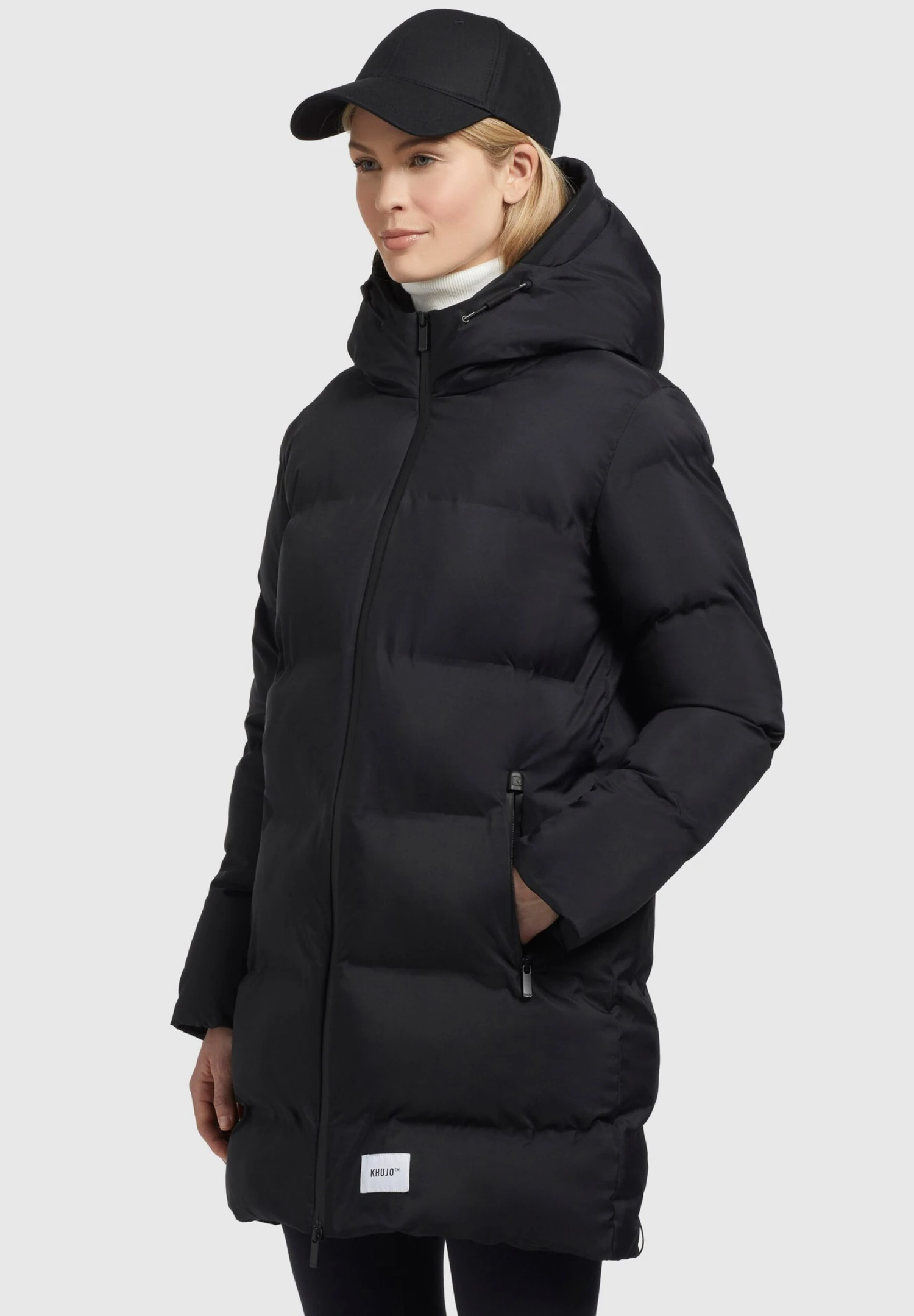 Khujo Dido2Cappotto InvernaleSchwarz Donna Cappotti KH121U1D8-Q11 7 Khujo Dido2Cappotto InvernaleSchwarz Donna Cappotti KH121U1D8-Q11 - immagine 7