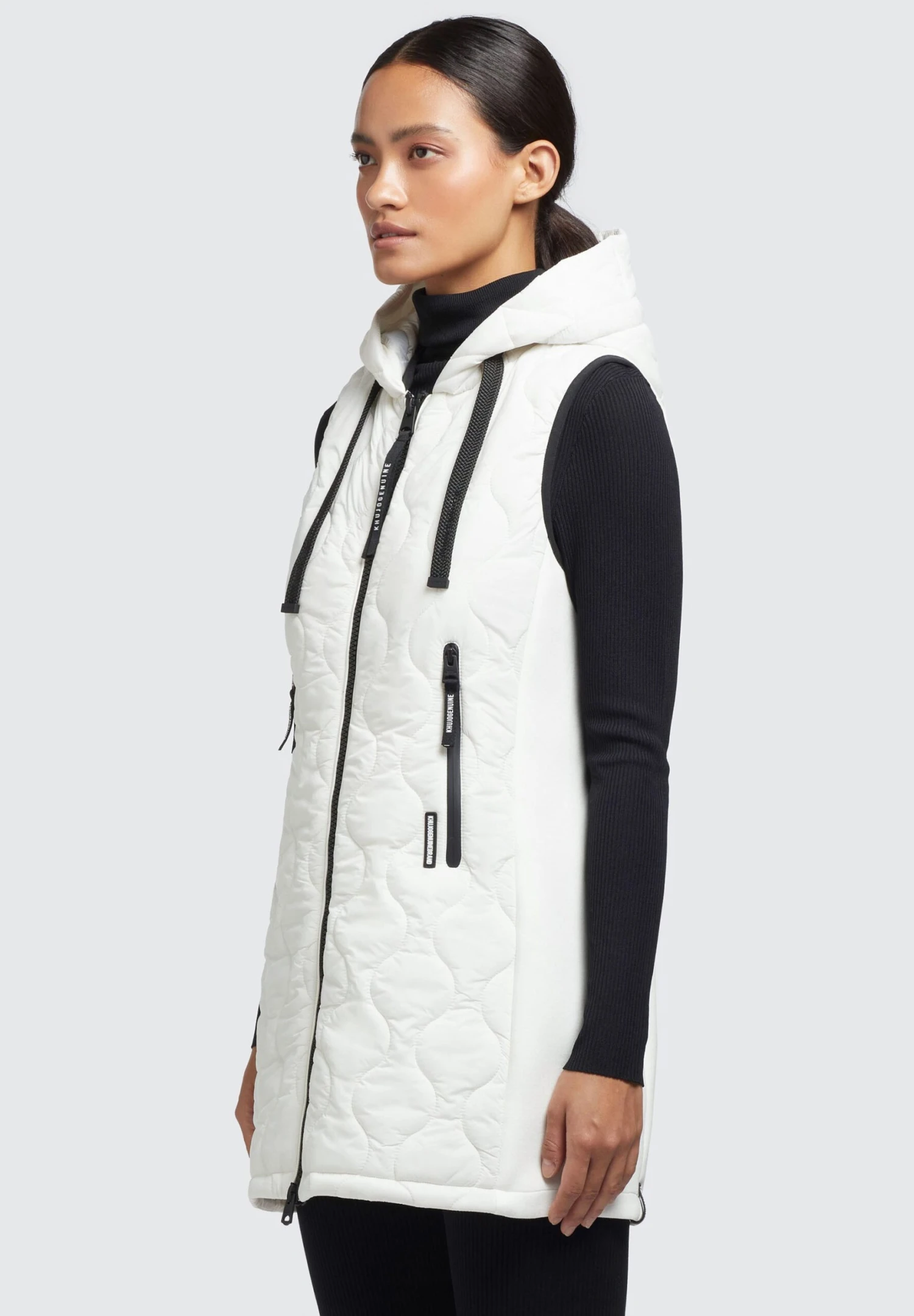 Khujo MalinSmanicatoNaturweiß Donna Giacche E Blazer KH121U19E-A11 5 Khujo MalinSmanicatoNaturweiß Donna Giacche E Blazer KH121U19E-A11 - immagine 5