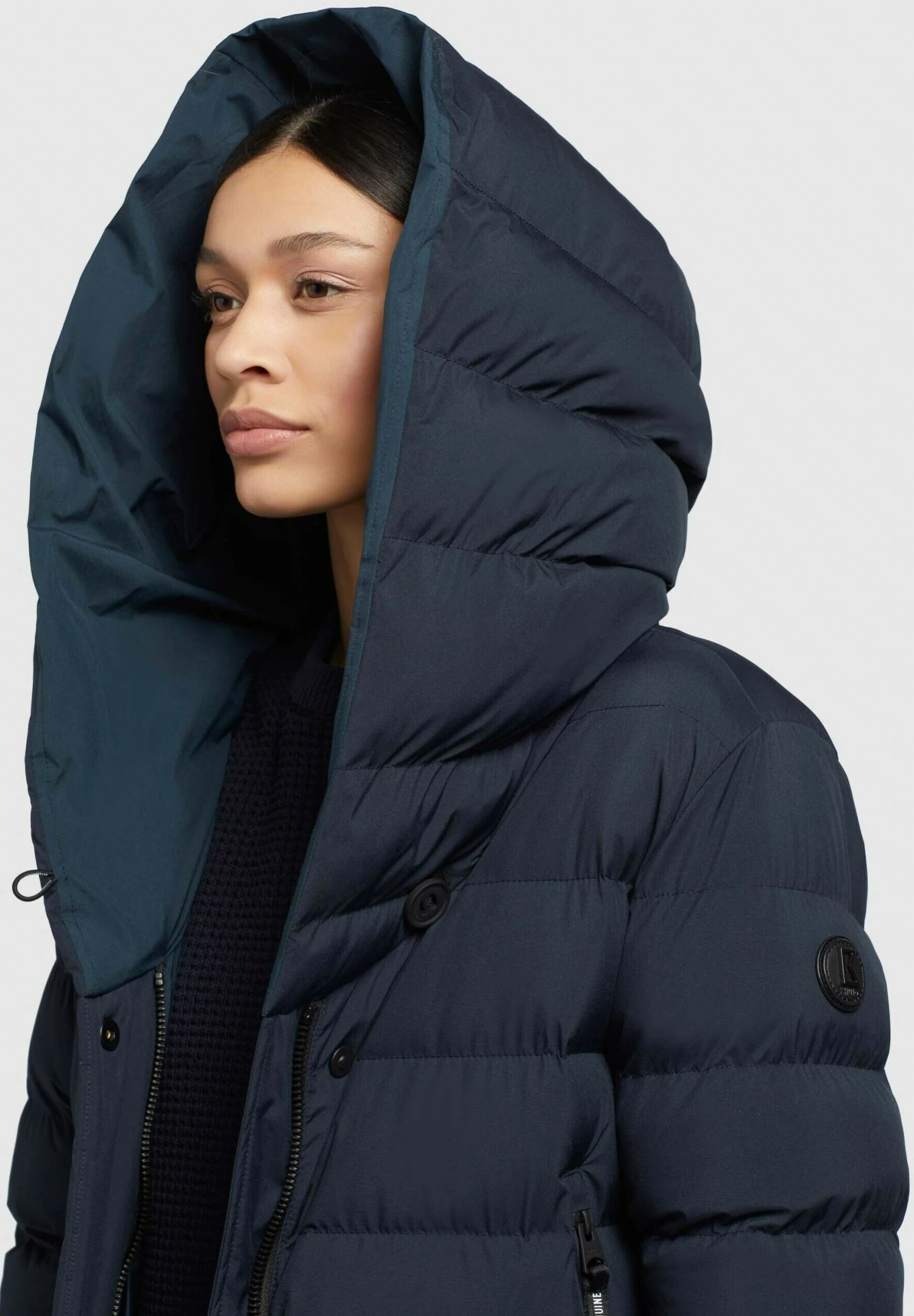 Khujo Teiva MattCappotto InvernaleDunkelblau Donna Cappotti KH121U1D5-K11 4 Khujo Teiva MattCappotto InvernaleDunkelblau Donna Cappotti KH121U1D5-K11 - immagine 4