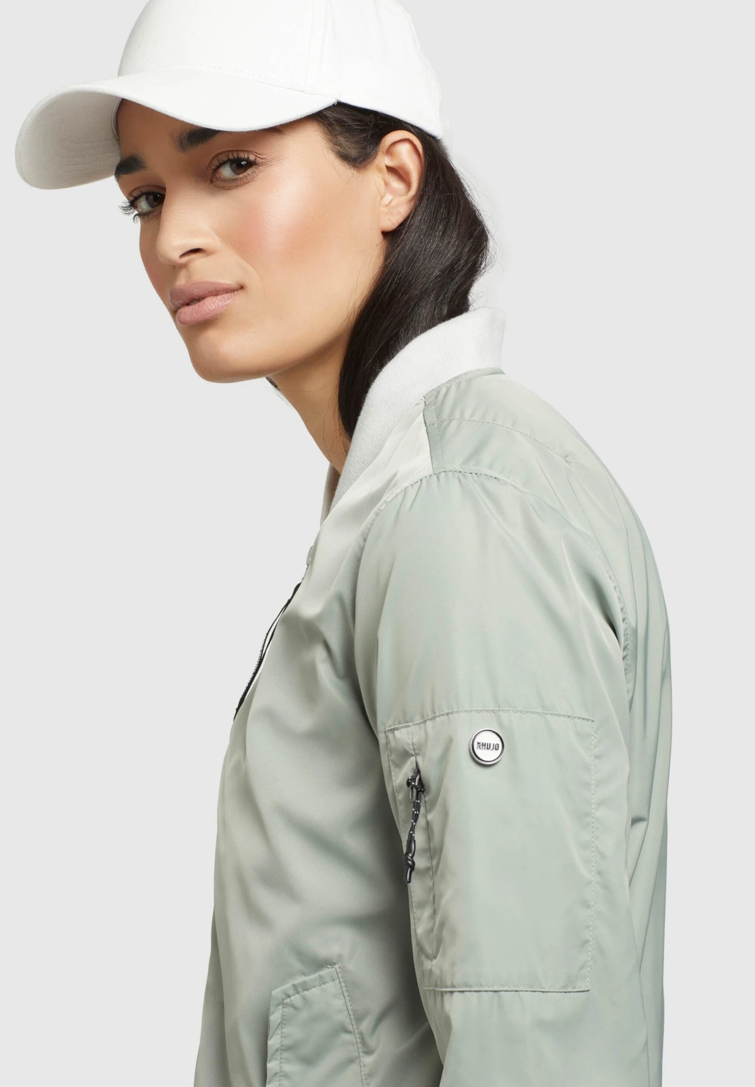 Khujo StenceGiubbotto BomberBlassgrün Donna Giacche E Blazer KH121G0DH-C12 5 Khujo StenceGiubbotto BomberBlassgrün Donna Giacche E Blazer KH121G0DH-C12 - immagine 5