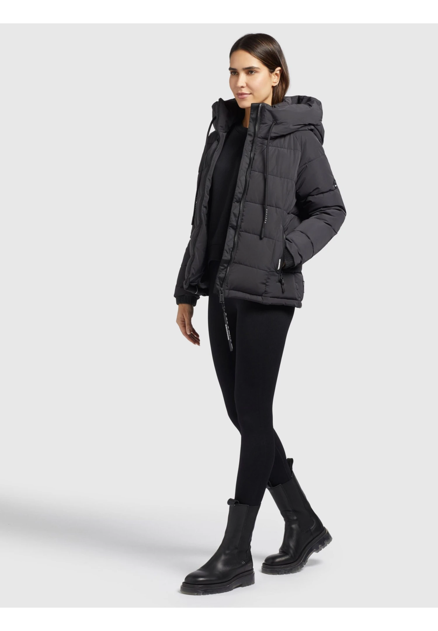 Khujo Urdia - Giacca Invernale - Dunkelgrau 2 Khujo Urdia - Giacca Invernale - Dunkelgrau - immagine 2