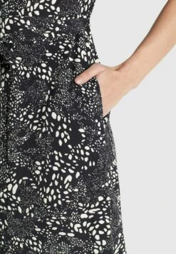 Khujo GoyaAbito A CamiciaSchwarz Weiß Gemustert Donna Vestiti KH121C0CX-Q11 -Khujo Negozio di alimentari 28973e0ea2ce4ecf8c860f799c123ad4