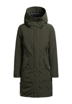 Khujo Charlyn - Cappotto Invernale - Dunkelgrün -Khujo Negozio di alimentari 29b9f427a83d424682ce75ad7b556a1f