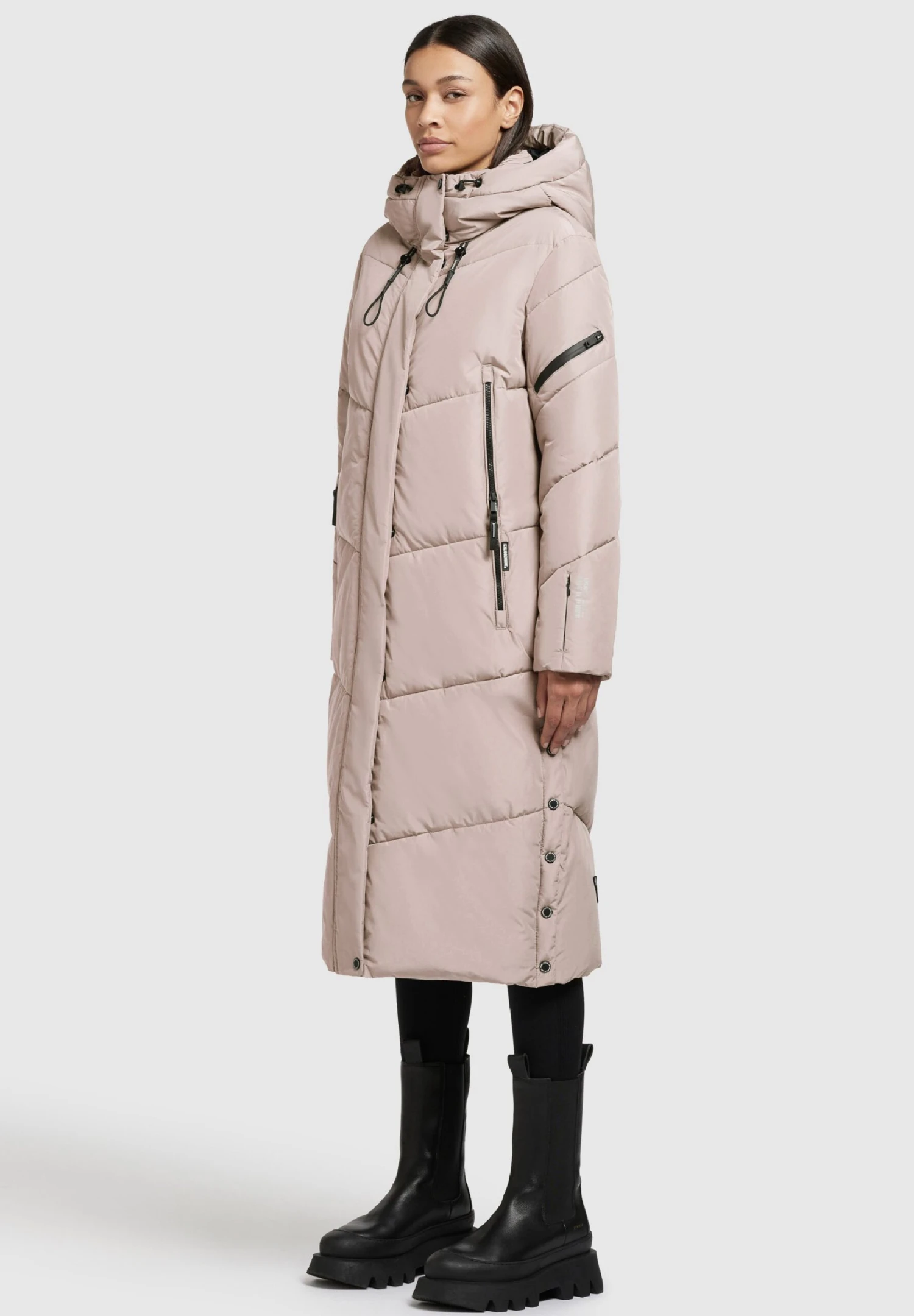 Khujo Sonje 4Cappotto InvernaleRosa Donna Cappotti KH121U149-J11 4 Khujo Sonje 4Cappotto InvernaleRosa Donna Cappotti KH121U149-J11 - immagine 4