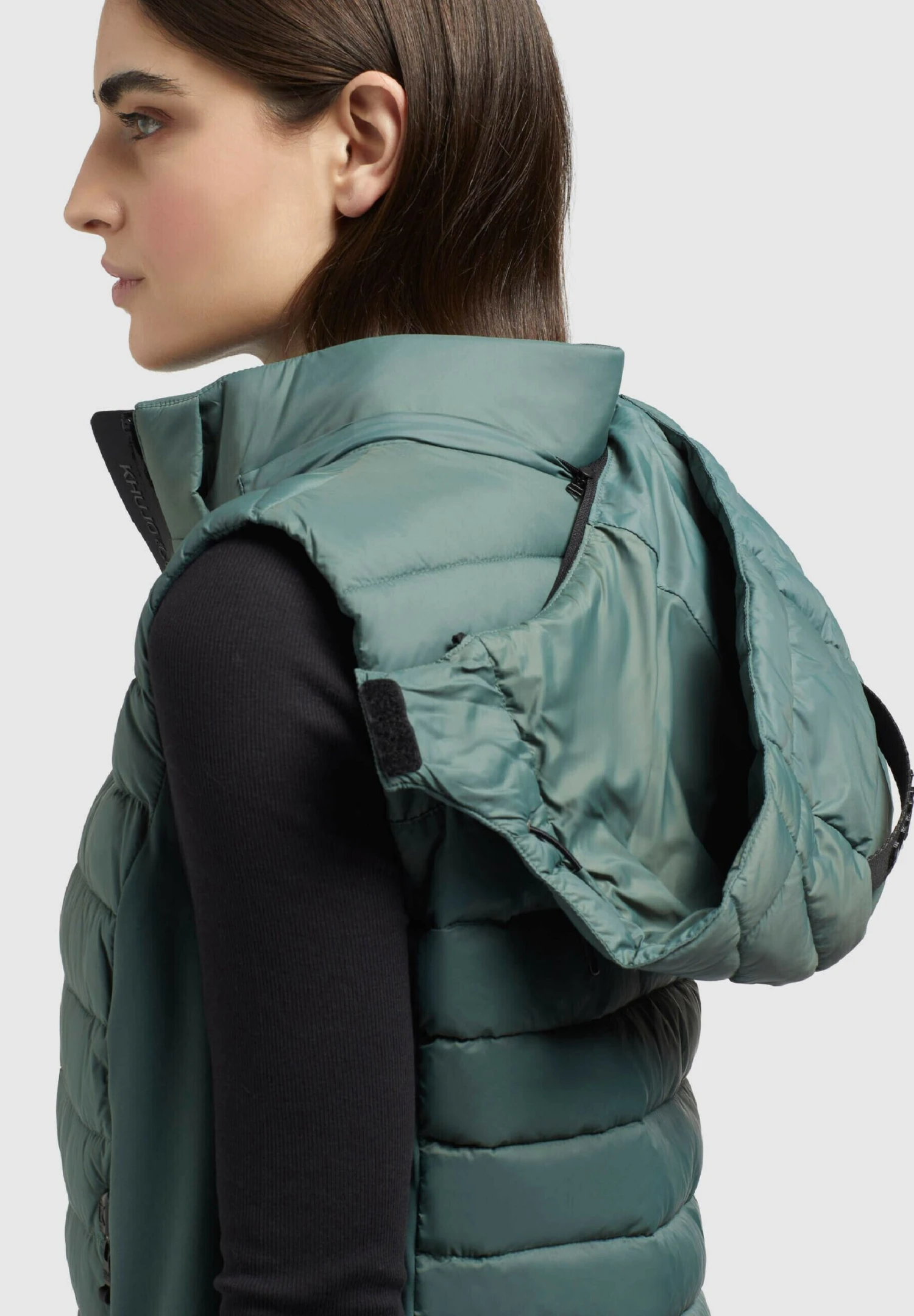 Khujo Weste Becca MattSmanicatoKupfergrün Donna Giacche E Blazer KH121U18P-L11 8 Khujo Weste Becca MattSmanicatoKupfergrün Donna Giacche E Blazer KH121U18P-L11 - immagine 8