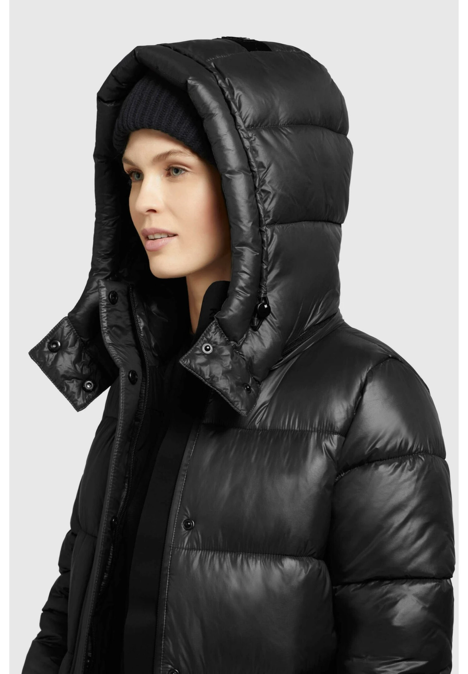 Khujo Emoria Shiny - Cappotto Invernale - Schwarz 4 Khujo Emoria Shiny - Cappotto Invernale - Schwarz - immagine 4