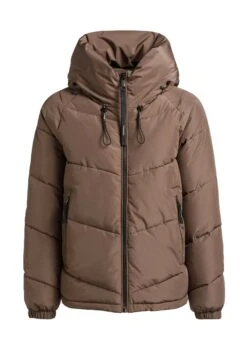 Khujo Esila4Giacca InvernaleTaupe Donna Giacche E Blazer KH121U1B0-B11 -Khujo Negozio di alimentari 2d1f9fc5c5374f5088daefab8f808dd3