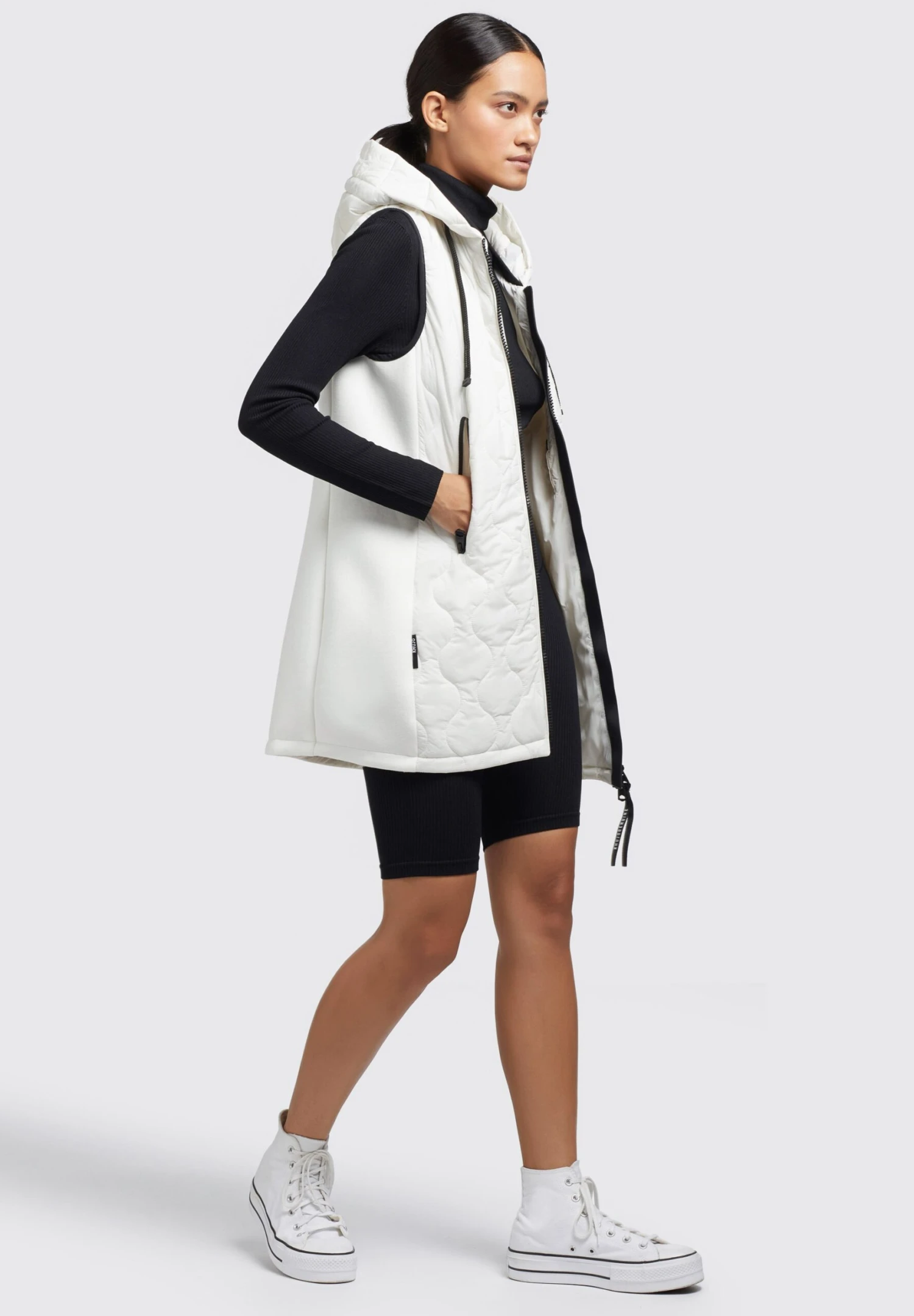 Khujo MalinSmanicatoNaturweiß Donna Giacche E Blazer KH121U19E-A11 4 Khujo MalinSmanicatoNaturweiß Donna Giacche E Blazer KH121U19E-A11 - immagine 4