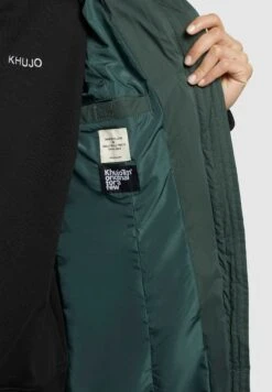 Khujo Casca2 PeachedCappotto InvernaleBlaugrün Donna Cappotti KH121U1BM-M11 -Khujo Negozio di alimentari 2fd8b1cd6c614e03be1fe971a40ed5f7